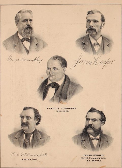 Five men of the county