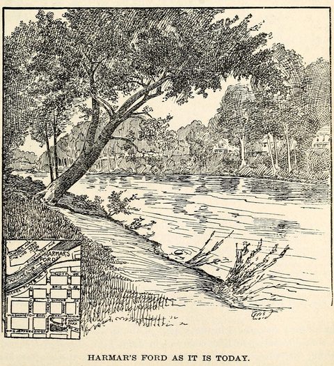 Harmar’s ford as it was in 1917