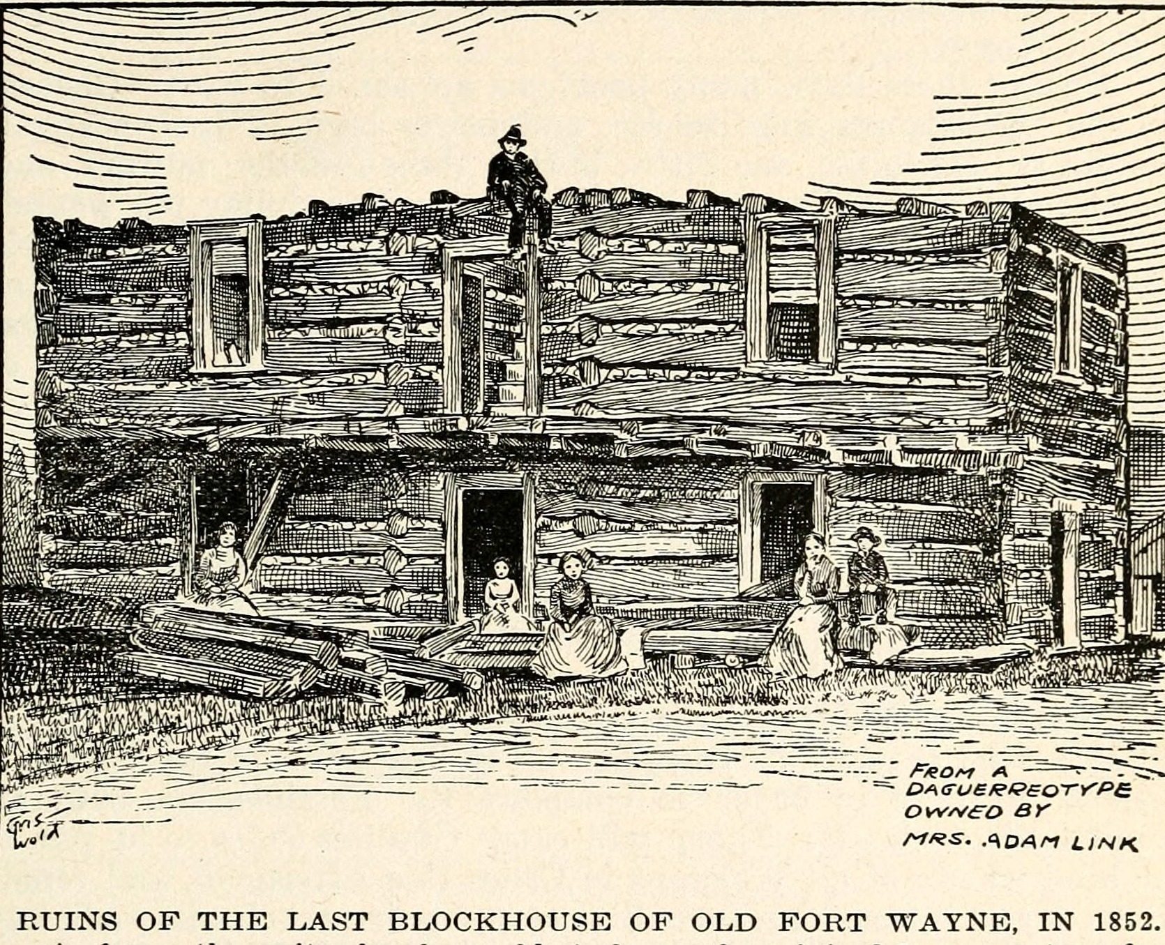 The last blockhouse in ruins
